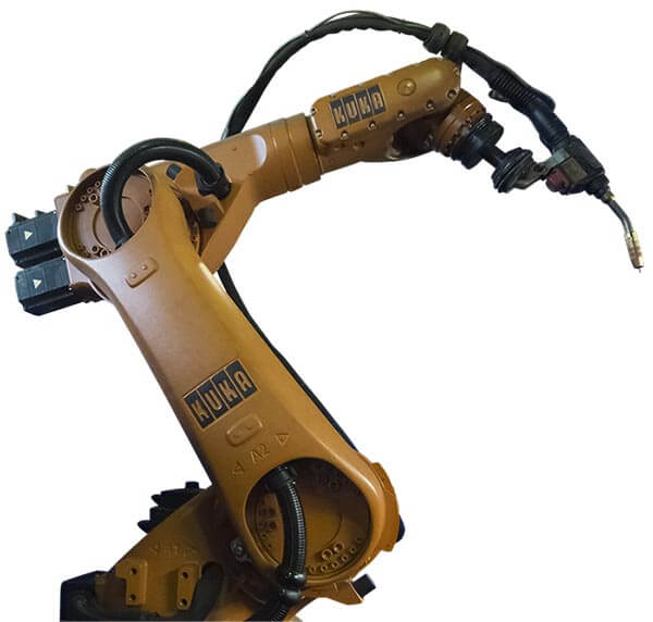 Robot soldador de MECADETOL adquirido en 2018