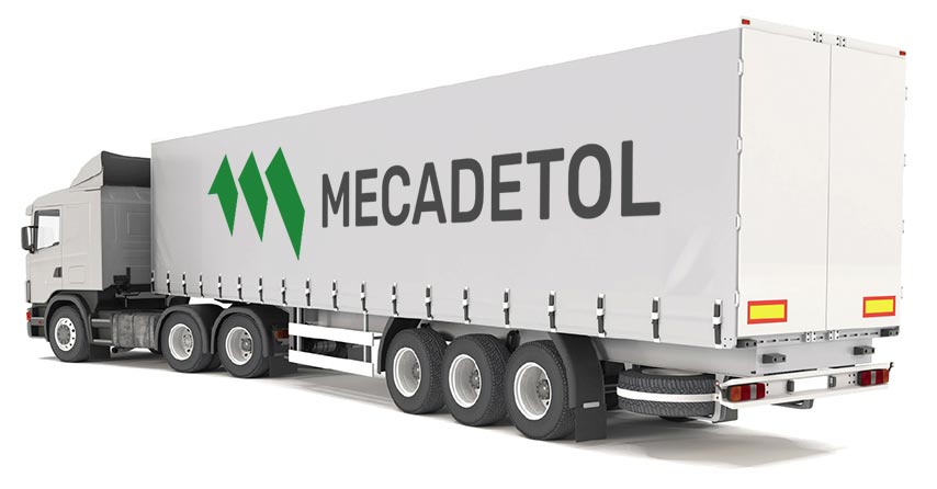 Trailer-lona o camión con remolque de lona MECADETOL
