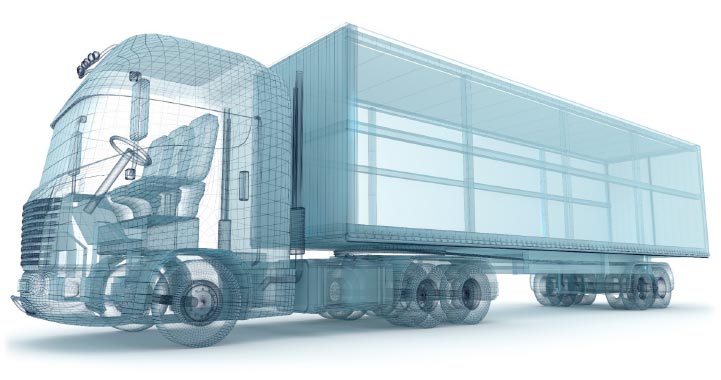 Estructura 3D de camión